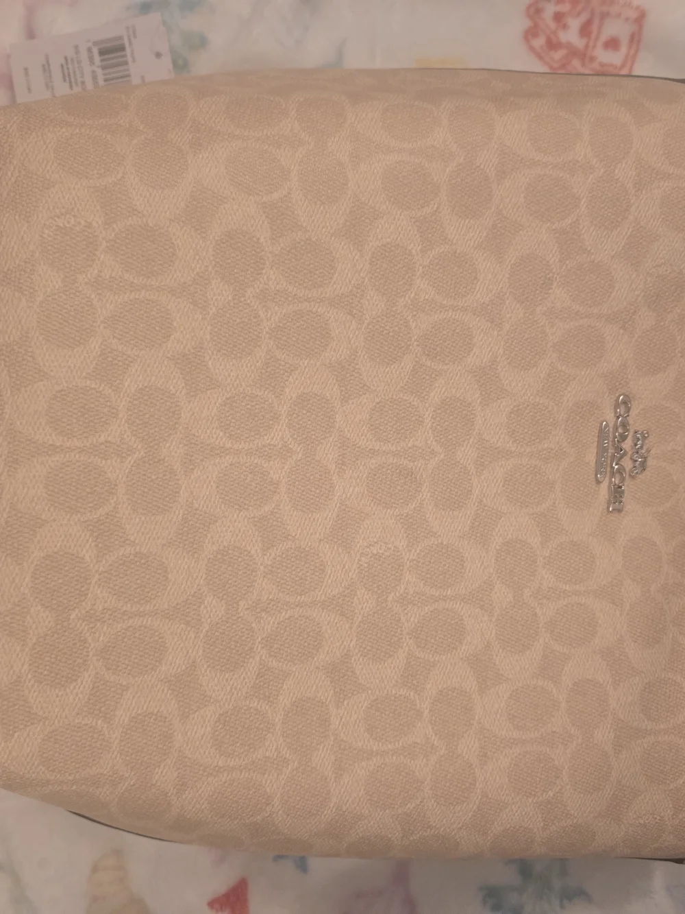 Coach Sand/Taupe Signature Large City Bucket